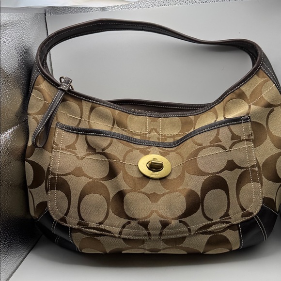 Coach Handbags - Vintage Coach Signature Ergo Turlock Hobo brown Bag